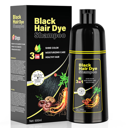 Șampon pentru păr negru puternic